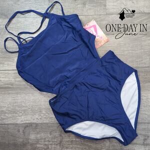 Kanu Surf Cut Out One Piece Swimsuit Size 16